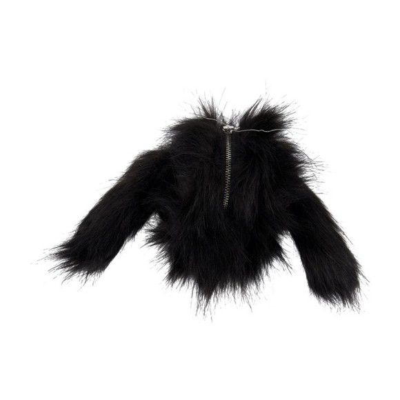 Simone Rocha Faux Fur Hare-Shaped Wallet With Zipper Closure - NWT - Picture 2 of 2